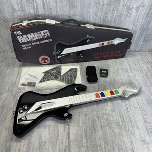 The Hammer Wireless Guitar Controller For PS2 Playstation 2 W Dongle New